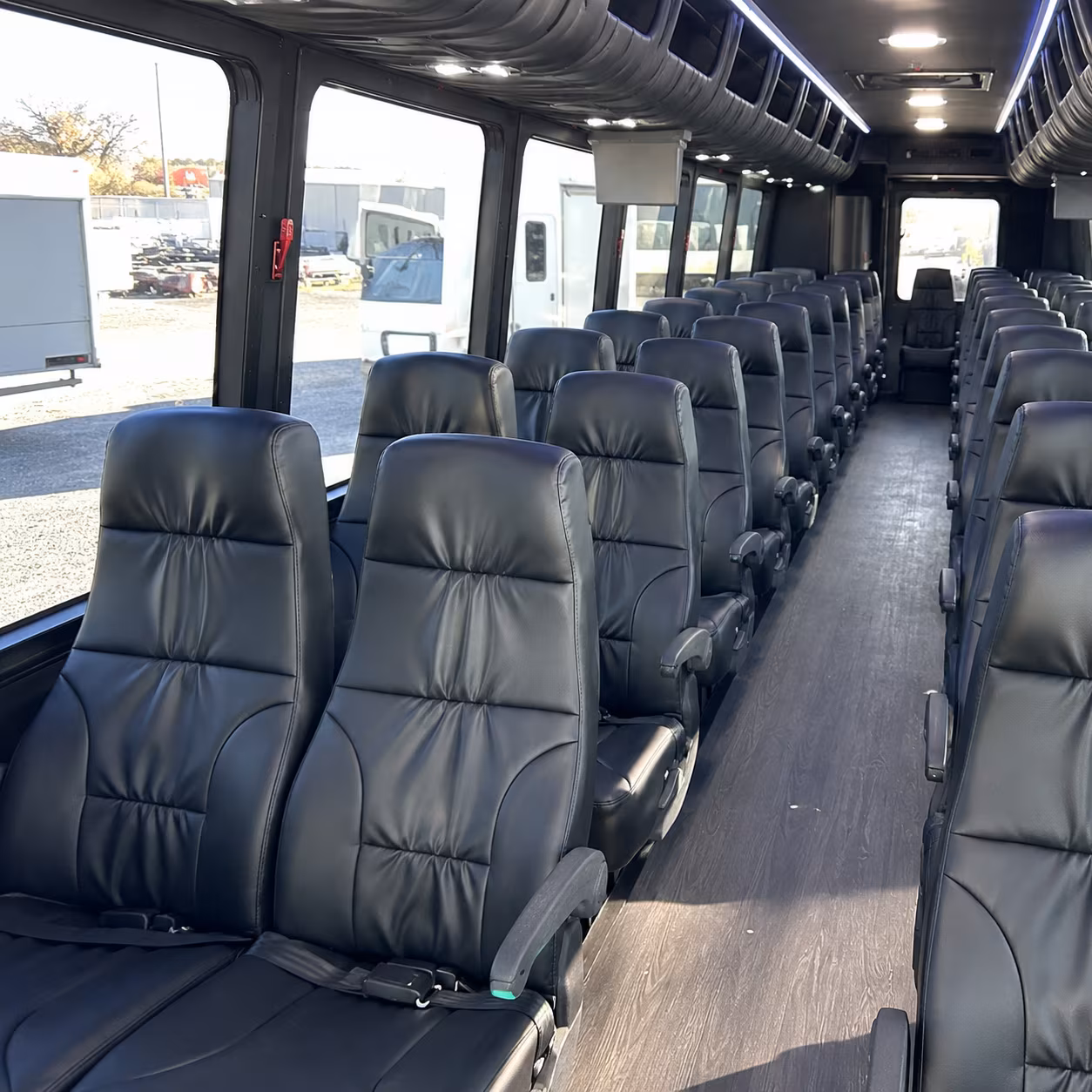edinburg private event transportation onboard seating