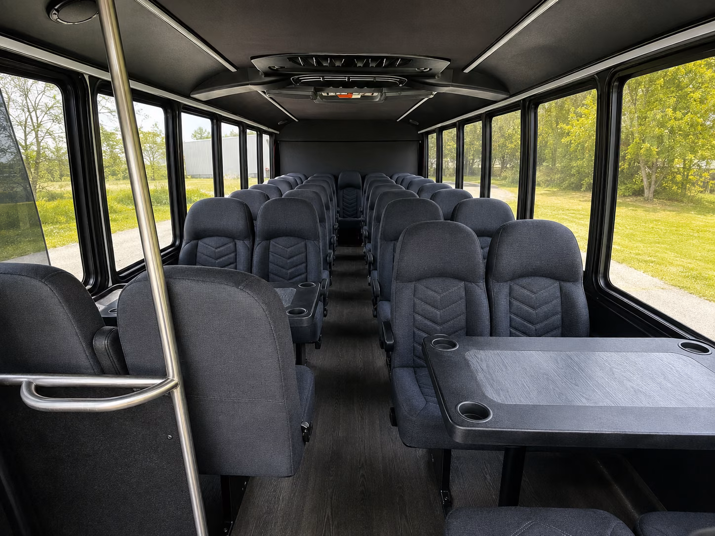 edinburg sporting event transportation onboard seating