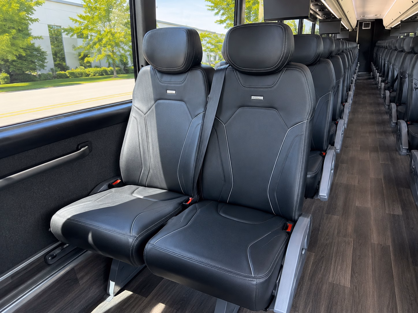 victoria charter bus rental inside