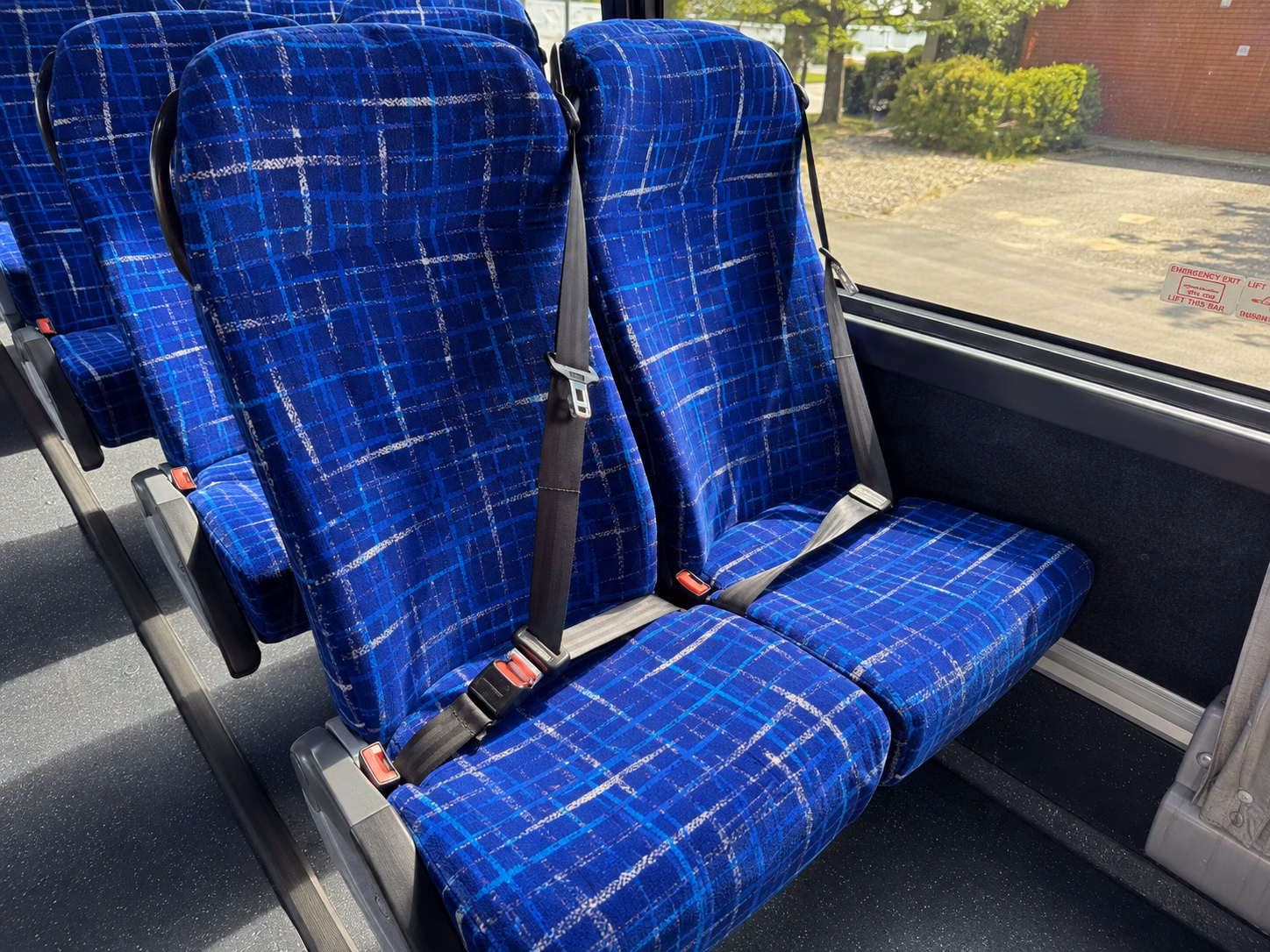 weslaco charter bus rental interior