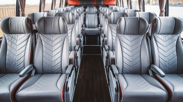 54 passenger charter bus interior brownsville