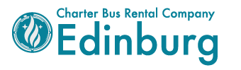 edinburg charter bus company logo