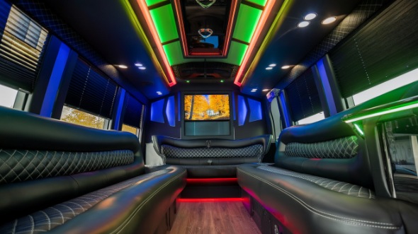 edinburg sprinter limo rental inside