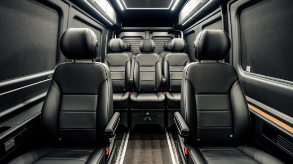 sprinter van with driver interior laredo